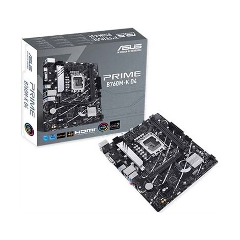 לוח אם Asus Prime B760M-K D4 90MB1DS0-M0EAY0 4711387006917 אסוס למכירה , 3 image