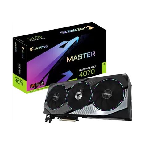 כרטיס מסך Gigabyte AORUS GeForce RTX 4070 Ti MASTER 12G GV-N407TAORUS M-12GD למכירה 