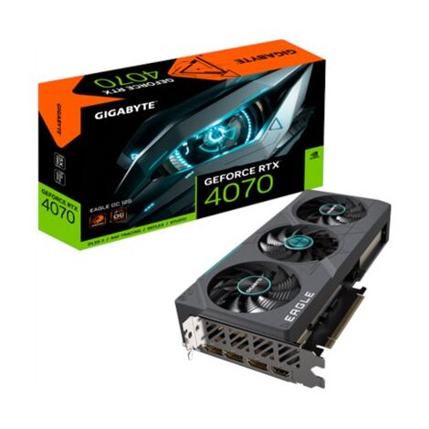 כרטיס מסך Gigabyte RTX 4070 EAGLE OC 12GB GV-N407EAGLE OC-12GD GVN4070003 למכירה , 2 image