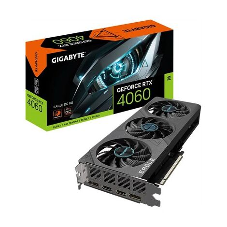 כרטיס מסך Gigabyte GeForce RTX 4060 GV-N4060EAGLE OC-8GD למכירה , 2 image