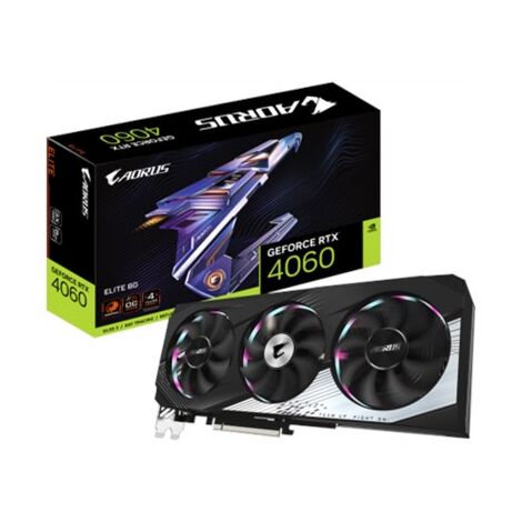 כרטיס מסך Gigabyte Aorus GeForce RTX 4060 GV-N4060AORUS E-8GD למכירה , 2 image