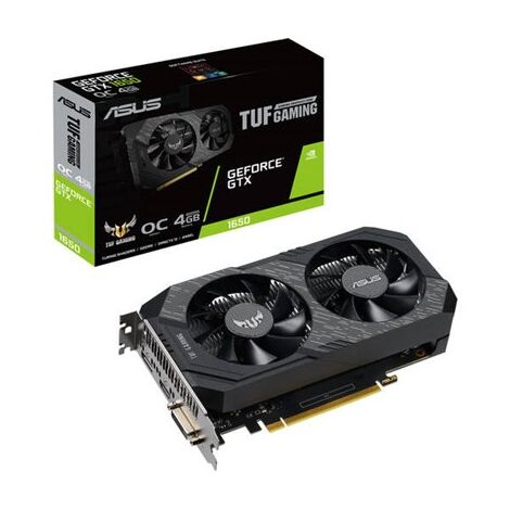 כרטיס מסך Asus TUF Gaming GeForce GTX 1650 OC TUF-GTX1650-O4GD6-P-GAMING אסוס למכירה 