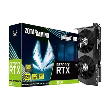 כרטיס מסך Zotac GeForce RTX 3060 Twin Edge OC ZT-A30600H-10M למכירה 