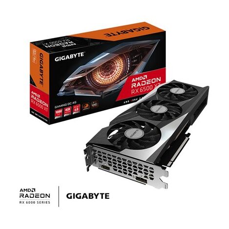 כרטיס מסך Gigabyte Radeon RX 6500 XT GAMING OC  GV-R65XTGAMING OC-4GD למכירה , 2 image