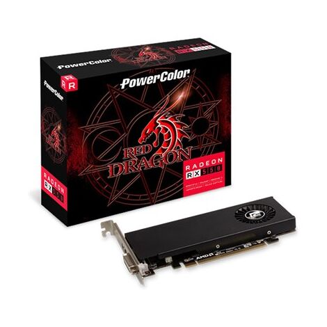 כרטיס מסך Power Color Radeon RX 550 AXRX 550 4GBD5-HLE למכירה , 2 image