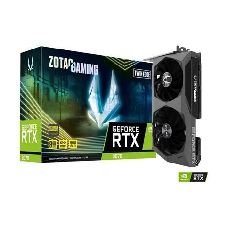 כרטיס מסך Zotac GeForce RTX 3070 Twin Edge LHR ZT-A30700E-10PLHR 350009 למכירה , 2 image