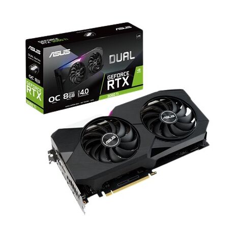 כרטיס מסך Asus GeForce RTX 3060 TI DUAL-RTX3060TI-O8G-V2 אסוס למכירה , 2 image