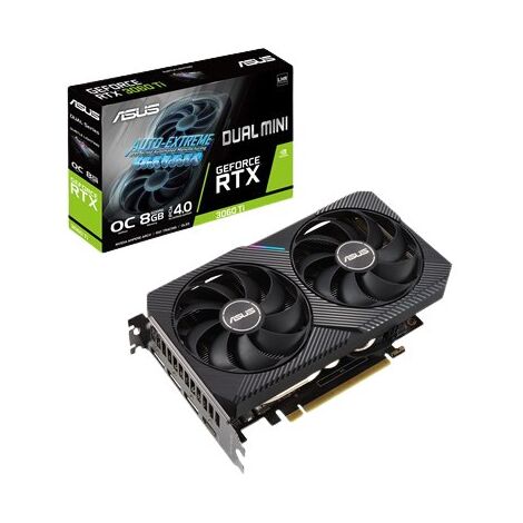 כרטיס מסך Asus DUAL GeForce RTX 3060 Ti V2 MINI DUAL-RTX3060TI-O8G-MINI-V2 אסוס למכירה , 2 image