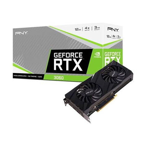 כרטיס מסך PNY GeForce RTX 3060 12GB VERTO Dual Fan למכירה , 3 image