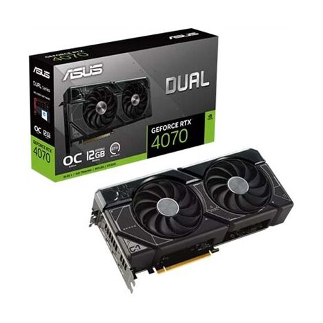 כרטיס מסך Asus GeForce RTX 4070 OC Edition 12GB DUAL-RTX4070-O12G אסוס למכירה , 2 image