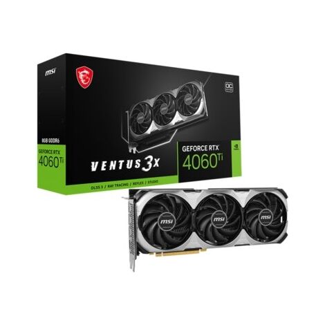 כרטיס מסך MSI GeForce RTX4060 Ti VENTUS 3X 4711377102551 למכירה , 2 image