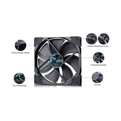 מאוורר למארז Fractal Design Venturi HP-14 PWM למכירה , 2 image