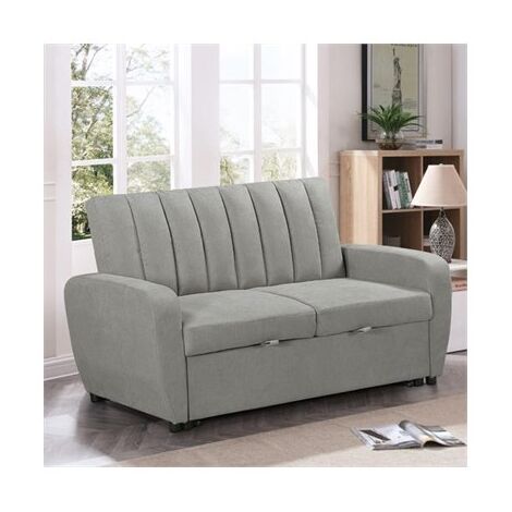 ספת אירוח Home Decor דו מושבית מבד נפתחת למיטה דגם סליפ למכירה , 3 image