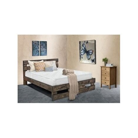 מיטה זוגית מיטה מעץ מלא דגם ברבור Olympia למכירה 