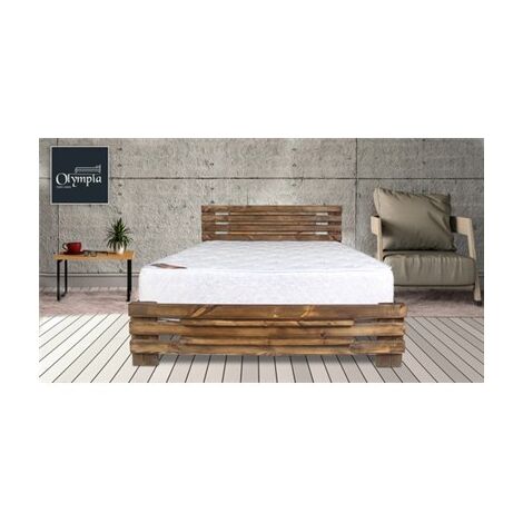 מיטה זוגית מיטה מעץ מלא דגם 5008 Olympia למכירה , 3 image