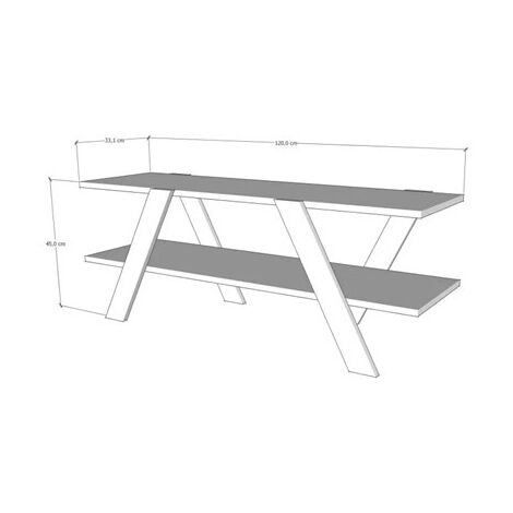 מזנון מזנון טלויזיה דגם אפריל Geva Design למכירה , 2 image