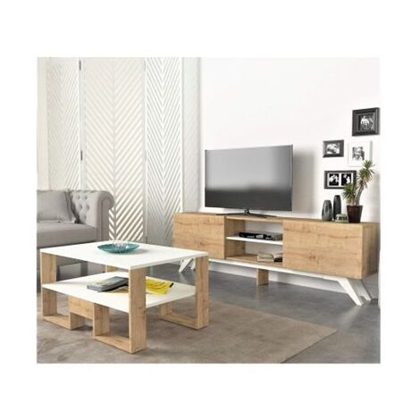 סט סלוני סט מזנון ושולחן דגם טנסי Geva Design למכירה , 3 image