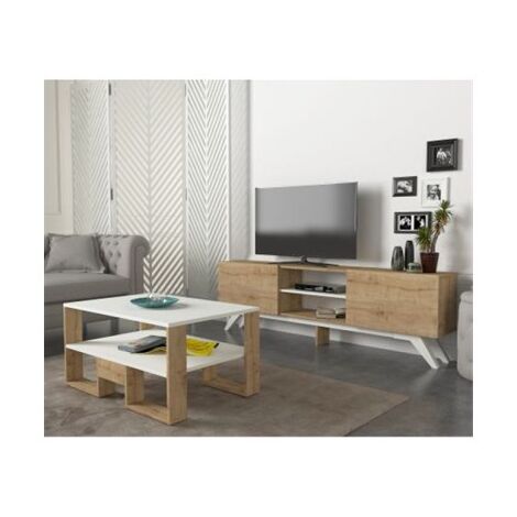 סט סלוני סט מזנון ושולחן דגם טנסי Geva Design למכירה , 2 image