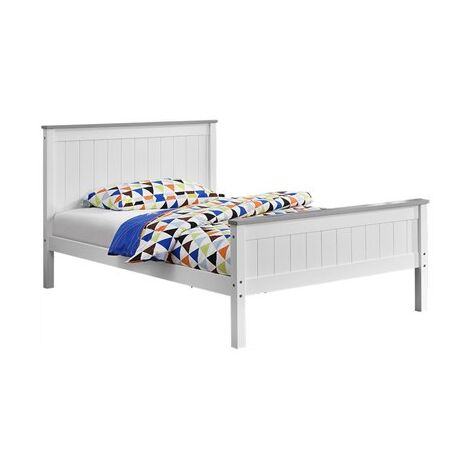 מיטה וחצי מיטה רחבה לנוער עשויה עץ מלא דגם ליטל 120 Home Decor למכירה , 2 image