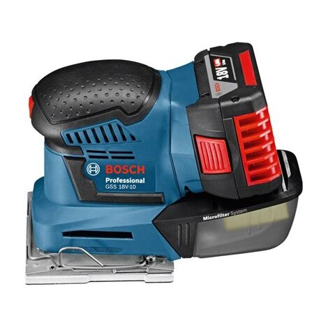 מלטשת Bosch GSS 18 V-LI בוש למכירה 