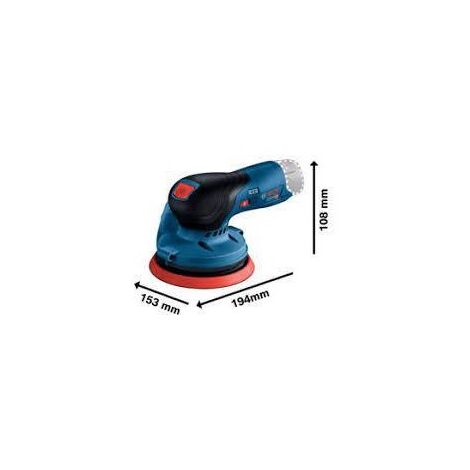 מלטשת אקצנטרית Bosch GEX 12V-125 בוש למכירה , 3 image