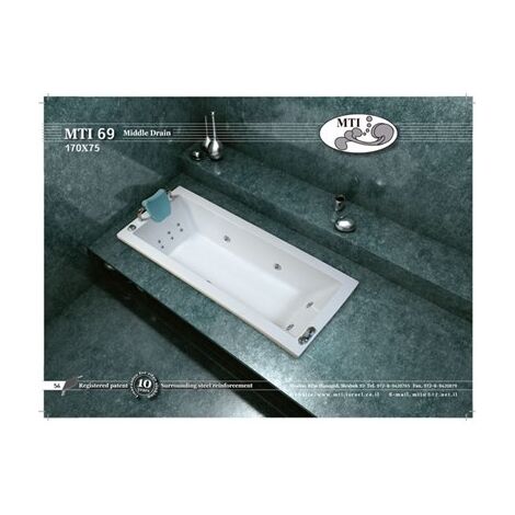 אמבטיה  מלבנית MTI MTI-69 למכירה , 2 image
