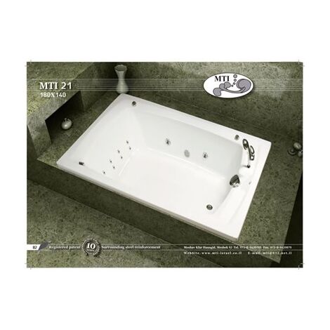 אמבטיה  מלבנית MTI MTI-21 למכירה , 2 image
