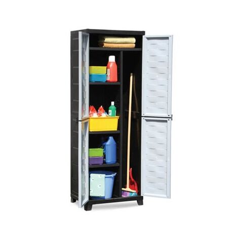 ארון שירות RAM 531044BG Premium ארון שירות גבוה עם מחיצה 4 מדפים למכירה , 2 image
