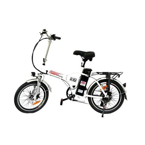 אופניים חשמליים  מתקפלים Silver 2016 Fisher פישר למכירה 
