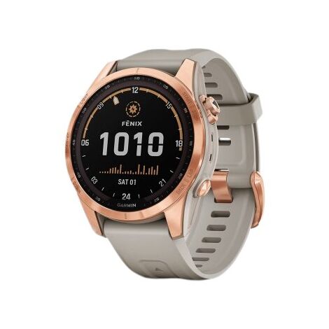 שעון ספורט Garmin Fenix 7S Solar 42mm 010-02539-11 גרמין למכירה 