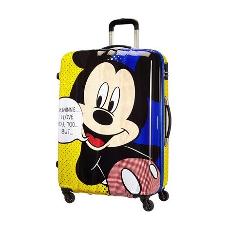 טרולי עליה למטוס מתקפלת Mickey 4 גלגלים American Tourister למכירה , 2 image