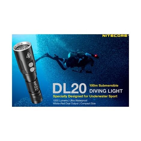 פנס צלילה Nitecore DL20 למכירה , 3 image