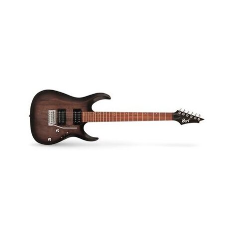 גיטרה חשמלית Cort X100 Open Pore Black Burst למכירה , 2 image