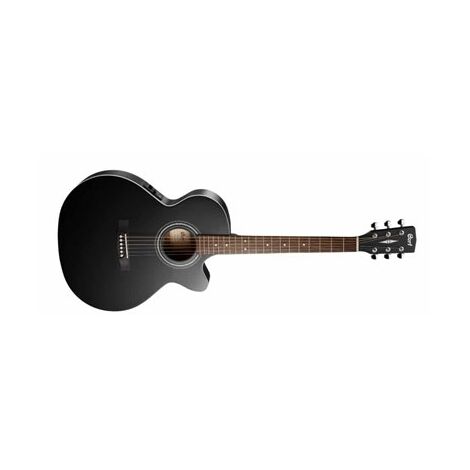 גיטרה אקוסטית מוגברת Cort SFX-ME Black Satin למכירה , 2 image