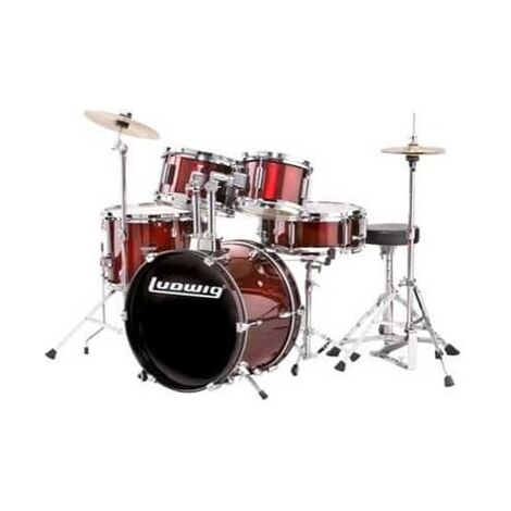 מערכת תופים Ludwig LJR106 למכירה , 3 image
