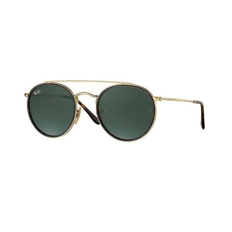 משקפי שמש  יוניסקס Ray Ban ROUND DOUBLE BRIDGE RB3647N 001 ריי באן למכירה , 2 image