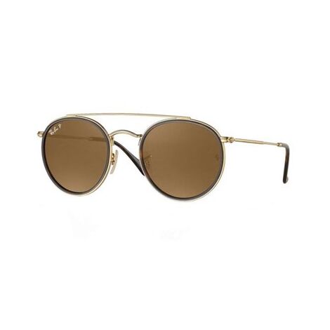 משקפי שמש  יוניסקס Ray Ban ROUND DOUBLE BRIDGE RB3647N 001 ריי באן למכירה , 3 image