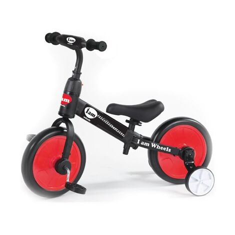 אופני איזון וגלגלי עזר 2 ב 1 I Am Toys למכירה , 2 image