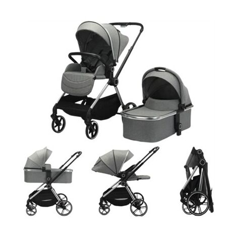 עגלה משולבת BabyMichel iCON London למכירה , 3 image