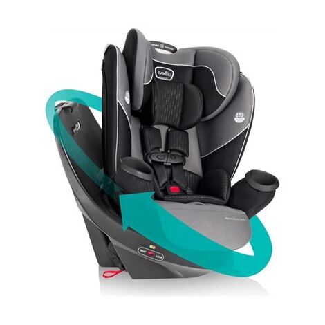 מושב בטיחות Evenflo כיסא בטיחות מסתובב משולב בוסטר Revolve 360 למכירה , 3 image