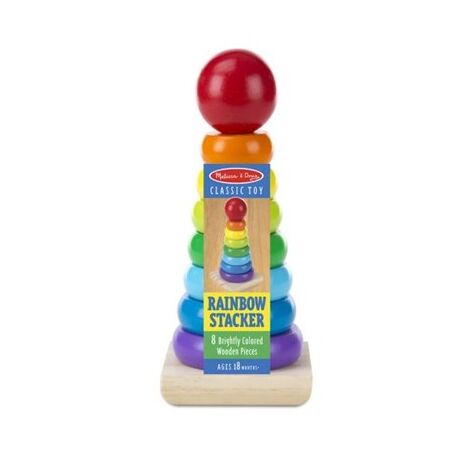 576 Rainbow Stacker Classic Toy Melissa & Doug למכירה , 2 image