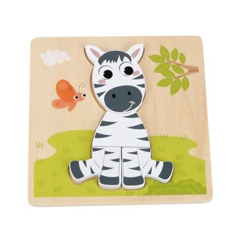16111 מיני פאזל זברה Pit Toys למכירה 
