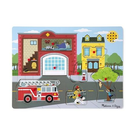736 פאזל צלילים מכבי אש Melissa & Doug למכירה 