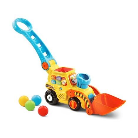 Pop-a-Balls Push & Pop Bulldozer דחפור הכדורים VTech למכירה , 2 image