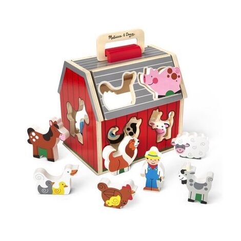 30149 Take-Along Sorting Barn Melissa & Doug למכירה , 2 image