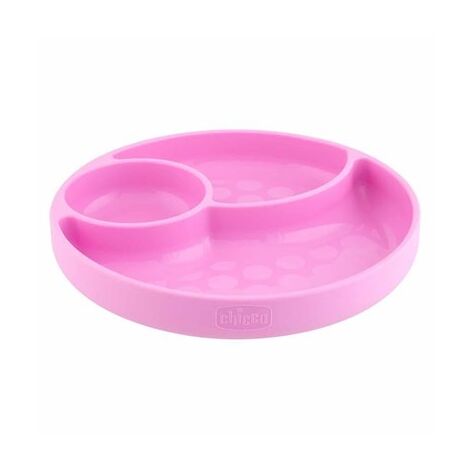 Chicco Silicone Divided 12m+ צלחת סיליקון מחולקת נצמדת צ'יקו למכירה 