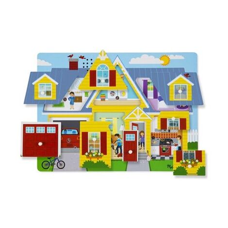 פאזל צלילים- סביבת הבית Melissa & Doug למכירה , 2 image