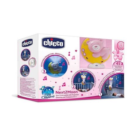 Next 2 Moonlight מובייל מקרין לתקרה אור ירח וכוכבים Chicco צ'יקו למכירה , 4 image