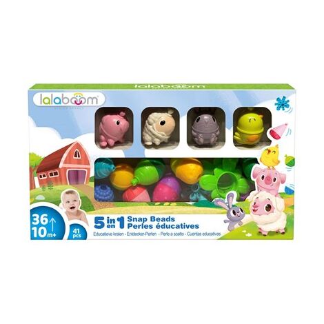 חרוזי התפתחות וחיות חווה - 41 חלקים Lalaboom למכירה , 3 image
