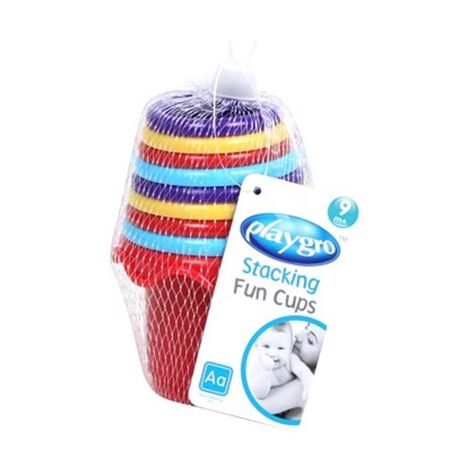 מגדל כוסות צבעוני PlayGro למכירה , 2 image
